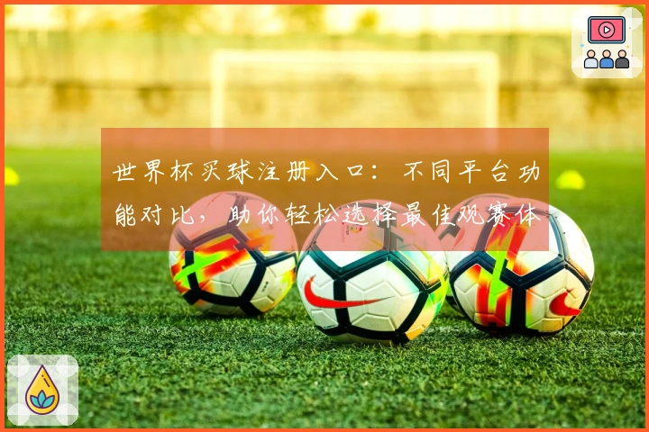 世界杯买球注册入口：不同平台功能对比，助你轻松选择最佳观赛体验