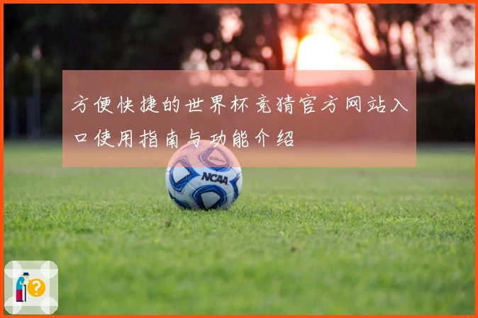 方便快捷的世界杯竞猜官方网站入口使用指南与功能介绍